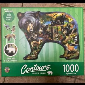 Bear shaped puzzle